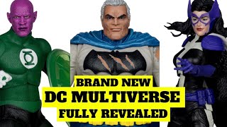 2024 BRAND NEW DC MULTIVERSE REVEALED  PLATINUMS  McFarlane Toys [upl. by Lovich]