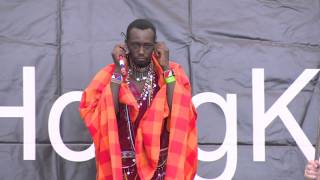 The Life in Maasai Tribal  Emmanuel Milia Mankura  TEDxHongKongLive [upl. by Erasaec695]