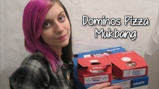 ASMR Dominos Pizza Mukbang [upl. by Llenod653]