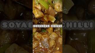 Soyabean Chilli 😋subscribe food cooking bengali trending like share recipe shorts [upl. by Atisor]