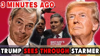 Nigel Farage GETS Donald Trump’s Powerful Endorsement Starmer GUT PUNCHED [upl. by Hairym]