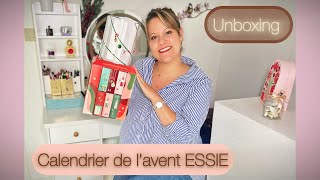 🎄1er UNBOXING de Calendrier de l’Avent  🎄ESSIE ♥️ [upl. by Bayer]