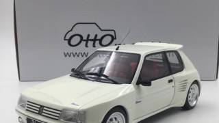 OTTO Model 118 Peugeot 205 Dimma white OT681 [upl. by Dowell716]