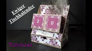 Endlos Kalender  Tutorial  Stampin Up  CreativeDepot [upl. by Ahsatin]