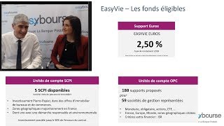 Questions et réponses sur EasyVie lassurance vie proposée par EasyBourse [upl. by Urbain]