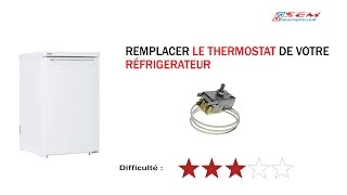 Remplacer un thermostat sur un réfrigérateur [upl. by Nosro]