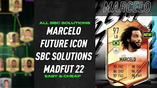 MARCELO  ALL 18 SBCS  FUTURE ICON SBC SOLUTIONS Easiest Way Possible  MadFUT 22 [upl. by Kermit]