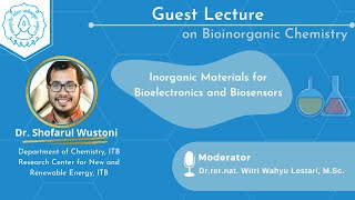 GUEST LECTURE  Inorganic Materials for Bioelectronics and Biosensors [upl. by Gunilla580]