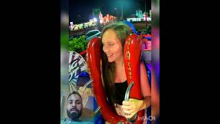 orlando slingshot  boobs come out slingshot rides  slingshot ride  slingshot ride compilation [upl. by Pack]