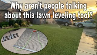 No one is talking about this lawn leveling tool Theyre fighting about leveling rakes instead [upl. by Anaylil]