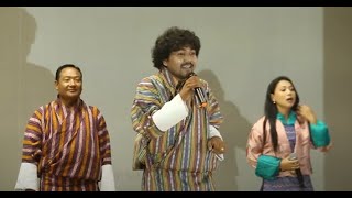 Bhutanese Lyrics  Sikkim mon par cha by Thrinlaay Dorjeey and Friends [upl. by Lalita]