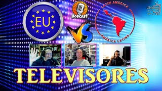 Televisores ADS IPS VA WOLED QDOLED  Europa Vs Latinoamérica  Podcast  Charlando020 [upl. by Enelad]