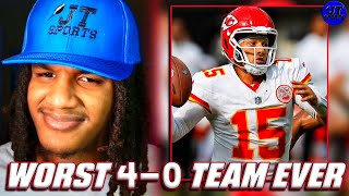 Patrick Mahomes amp Chiefs ESCAPE vs Chargers Reaction  NFL Week 4  JT Sports [upl. by Scheers292]