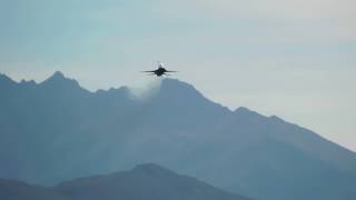 USAF F16  High speed pass  Warbirds over Wanaka 2018 [upl. by Ina]