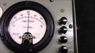 A Practical Guide to Tube Testers and Tube Testing  TV7 Eico 667 BG024 [upl. by Sletten468]