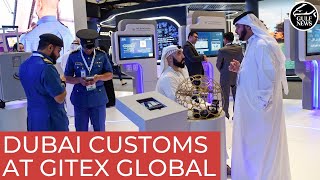 Dubai Customs at Gitex Global Showcase of inspection drones and robots for dangerous places [upl. by Omar]