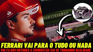 FERRARI VAI AO EXTREMO PARA SOLUCIONAR PROBLEMAS  POSSIVEL VOLTA DOS MOTORES A COMBUSTÃO EM 2029 [upl. by Anerda]