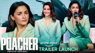 Official Trailer Launch Of “POACHER”  Alia Bhatt  BollywoodGreen [upl. by Winny509]