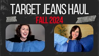 TARGET JEANS HAUL 2024 MustHave Fall Finds for the Year Ahead [upl. by Idalla44]