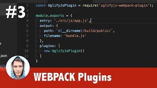 Webpack Tutorial 3  Plugins verwenden [upl. by Tsan436]