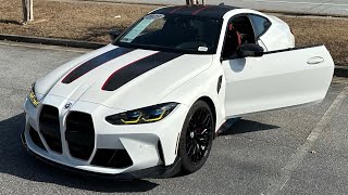 POV 2023 M4 CSL Test Drive and Review My Next Car [upl. by Ysirhc]