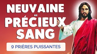 🙏 NEUVAINE au PRÉCIEUX SANG de JÉSUS 🙏 9 PRIÈRES PUISSANTES [upl. by Enyedy]