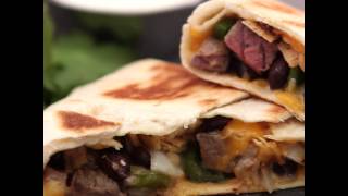 How to Make Crunchy Roast Beef Quesadilla Wraps  MyRecipes [upl. by Efinnej]