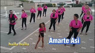 Amarte Asì  Bachata  scuola di ballo Baila Baila [upl. by Wightman]