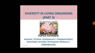 CLASS IX LESSON DIVERSITY IN LIVING ORGANISMS  PART 2  NCERT [upl. by Renmus766]