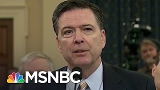 NYT James Comey Memo Says Donald Trump Asked Him To End Flynn Investigation  MTP Daily  MSNBC [upl. by Lehmann564]