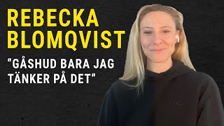 Rebecka Blomqvist Gåshud bara jag tänker på det  Whey to Success Ep9 [upl. by Normand]