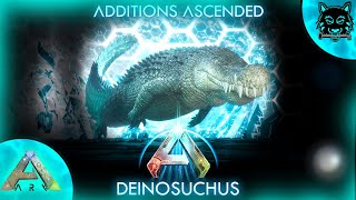 New Deinosuchus Admin command Tutorial  ARK Survival Ascended Ark Additions Mod Update [upl. by Gutow]