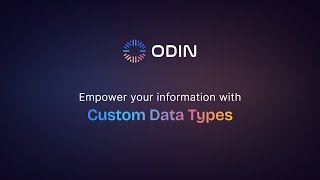 Data Types amp Document Filtering Empower Your Enterprise Information with Odin AI [upl. by Entwistle]