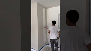 How To Paint Walls With 18” Roller [upl. by Ehgit]