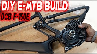 Cheap affordable emountain bike build  DIY Carbon Bikes F150e w Bafang M600 [upl. by Barra387]