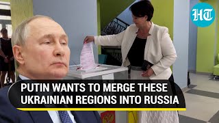 Putin’s New Declaration On Occupied Ukrainian Regions Shocks West ‘1st Step To Russia Integration…’ [upl. by Retepnhoj753]