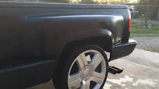 1996 Obs silverado with 22s [upl. by Cloris]