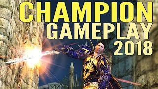 LOTRO Champion Gameplay 2018  Lord of the Rings Online Mordor [upl. by Durr]