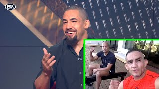 Robert Whittaker on David Goggins training Tony Ferguson for Paddy Pimblett fight  Fox Sports AUS [upl. by Enaelem]