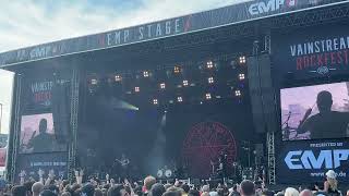 Bury Tomorrow  Choke live  Vainstream Rockfest 2024 [upl. by Ahsieuqal]