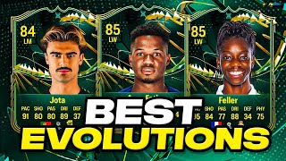 THE BEST EVOLUTION CARDS IN EAFC 24 🤯 FC 24 Ultimate Team [upl. by Adnarem702]