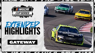 NASCAR Official Extended Highlights Heartbreak for Ryan Blaney at Gateway  2024 Enjoy Illinois 300 [upl. by Ajssatan315]