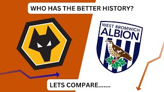 WEST BROM V WOLVES  WHO HAS THE BETTER HISTORY [upl. by Ahseikal]