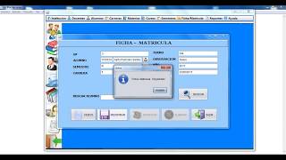 SISTEMA DE MATRICULA JAVA NETBEANS CON MYSQL [upl. by Atiuqrahs]