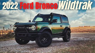 2022 Ford Bronco Wildtrak 2 Door  Explosive Eruption Green [upl. by Kafka]