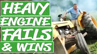 Heavy equipment fails and wins compilation  Heavy engine accidents excavator wins crane fails [upl. by Dimphia952]