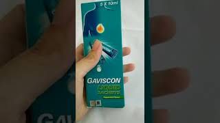 Gaviscon Liquid Sachets 10ml x 5s isi 5 sachet [upl. by Naerda137]