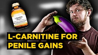 LCarnitine for Penile Enlargement  Another Tool for Erection Quality and Length Gains [upl. by Aubert]