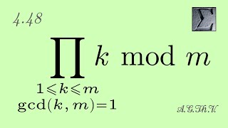 Concrete Mathematics problem 448 generalization of Wilson’s theorem [upl. by Lydon]