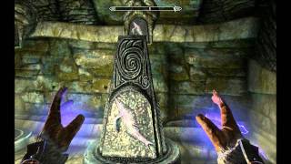 Skyrim  Under Saarthal puzzle solved Guide [upl. by Alroi]